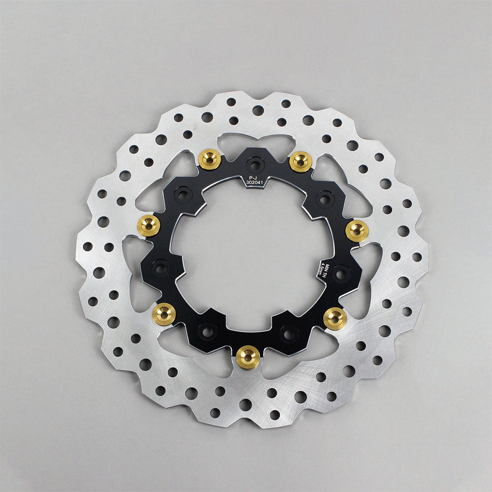 11.8" Black& Gold Brake Rotor for Slicer Wheel