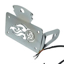 Chrome Horizontal  Integrated Side-Mount License Plate Assemblies-3