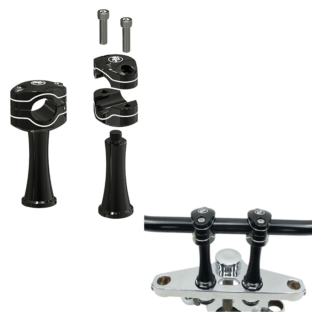 1.0" Sissy Riser Kit- Black