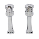 CNC 1" Handlebar 4.3" Risers Kit-2