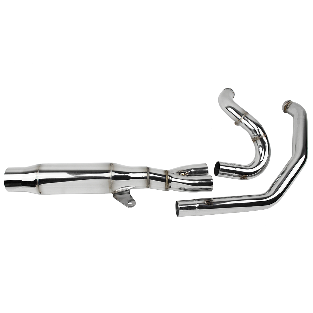 Stainless Steel 2 in 1 Exhaust for Harley Davdison M8 Softail 2018-2022