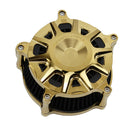 Whirlpool Air Cleaner Kit for 04-17 Dyna Twin Cam, 01-15 Softail -Chrome-4