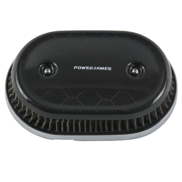 Carbon Fiber Python Design 114 Air Filter Trim Cover