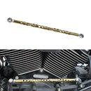 CNC Gear Shift Linkage Shifter Rod For 1986-Later Harley Touring Titanium Gold-2