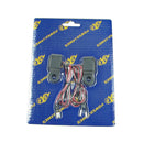 Black Mirror Mini Turn Signals Lights on Handlebar for Harley Davidson-2