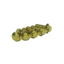 Gold 5PCS 3/8"-16-1.0" 12 Point Titanium Rear Brake Rotors Bolts for Harley-3