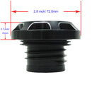 Black Deep CNC-Cut Fuel Tank Cap-4