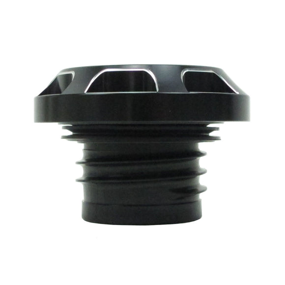 Black Deep CNC-Cut Fuel Tank Cap