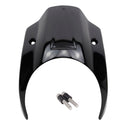 Glass Carbon Fairing for FXBR 18-later- Gloss Black-2