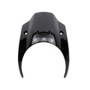 Black Glass Fiber Headlight Fairing for Harley Street Bob FXBB 18 19 20 21-1