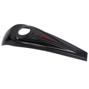 Carbon Fiber Fuel Tank Dash Cover with Red Totem for Harley 08-23 Touring-1