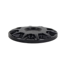 Black Whirlpool Designer Timer Cover for Harley M8 engine-equipped models 17-up-3