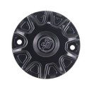 Black Whirlpool Designer Timer Cover for Harley M8 engine-equipped models 17-up-5