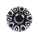 CNC-Cut Black POWERJAMES Designer Timer Cover for Harley Davidson 99-17 Twin Cam Models-3