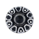 CNC-Cut Black POWERJAMES Designer Timer Cover for Harley Davidson 99-17 Twin Cam Models-4