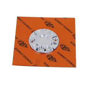 Chrome CNC Cut Timer Points Cover for Harley Davidson M8 Engine Models 2017-2022   - 0