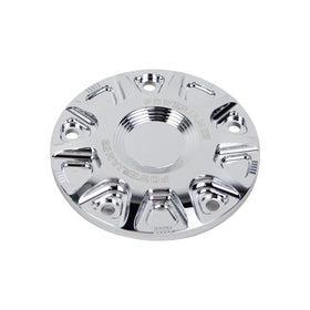 Chrome CNC Cut Timer Points Cover for Harley Davidson Twin Cam Models