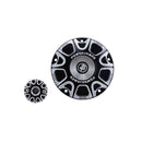 CNC-Cut POWERJAMES Designer Derby Cover for Harley Davidson-1