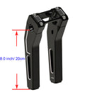 1.0" Pullback Risers Kit with Gauge cutout for FXBB FXBE FXST-2