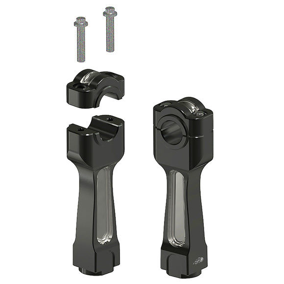1.0" Inch Risers Kit - 5.9" Height-Black