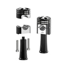 Piston Design -1.0" Risers Kit -4.3" Height- Black-6