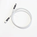 51 1/5"   Silver Pearl Brake Line-130cm-3