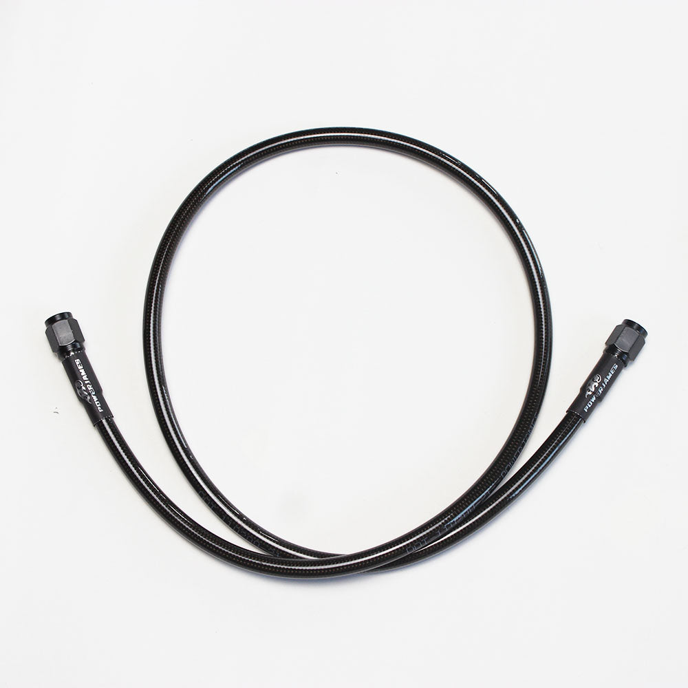 51 1/5"  Black/ Smoked Brake Line-130cm