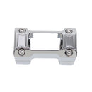 1.25"  Risers Kit with Gauge cutout for 18-20 FXBR/FXBRS -2.4" Height-Chrome-3