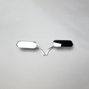 Chrome Mini Oval Mirrors-1