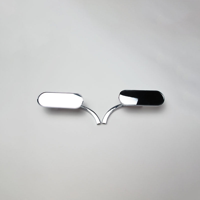 Chrome Mini Oval Mirrors