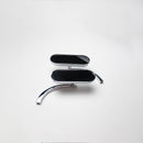 Chrome Mini Oval Mirrors-3