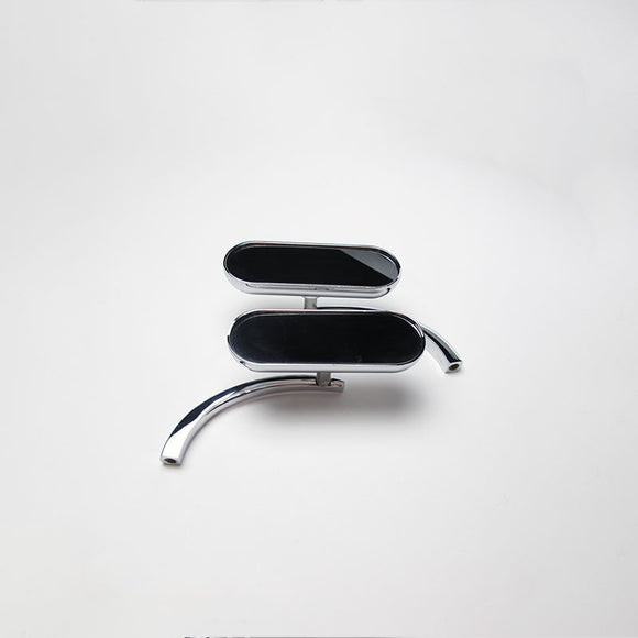 Chrome Mini Oval Mirrors