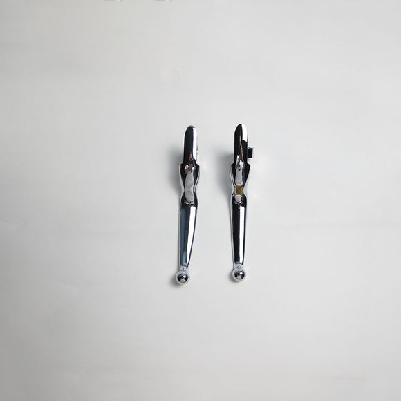 OEM Chrome Clutch and Brake Controls for Touring 17-later