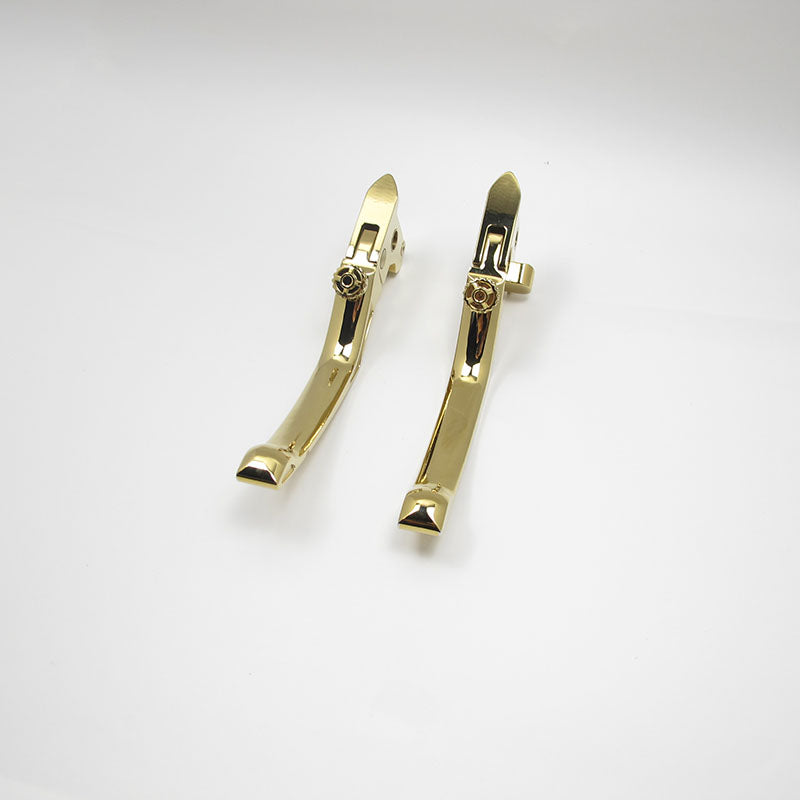 Titanium Gold Plated Clutch and Brake Levers Kit for Touring