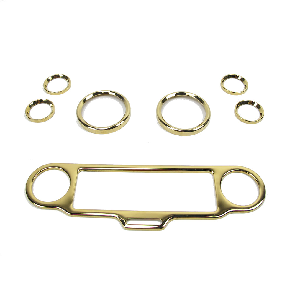 Gold Inner Fairing Trim Kit for Street Glide