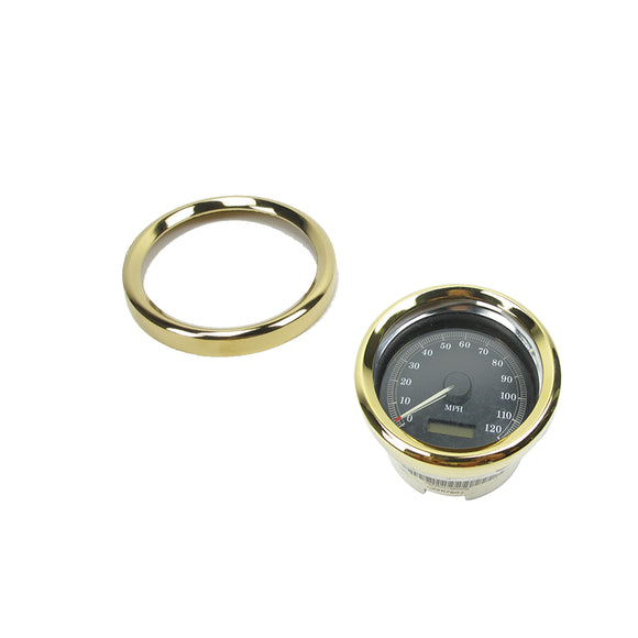 4" Gold Instrument / Gauge Trum Kit