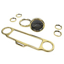 Gold Inner Fairing Trim Kit for Street Glide-2