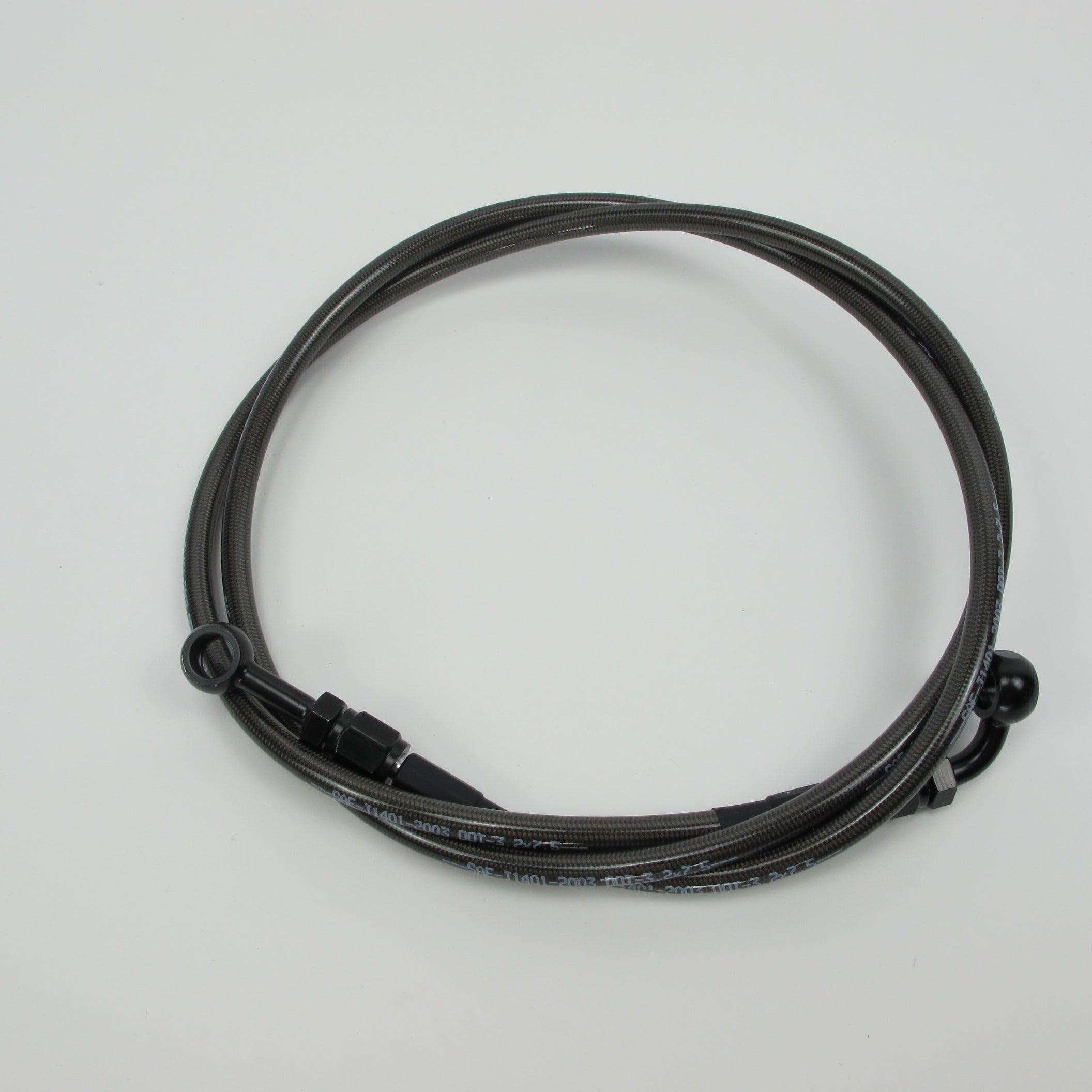 39 2/5"  Smoky Black Brake Line-100cm