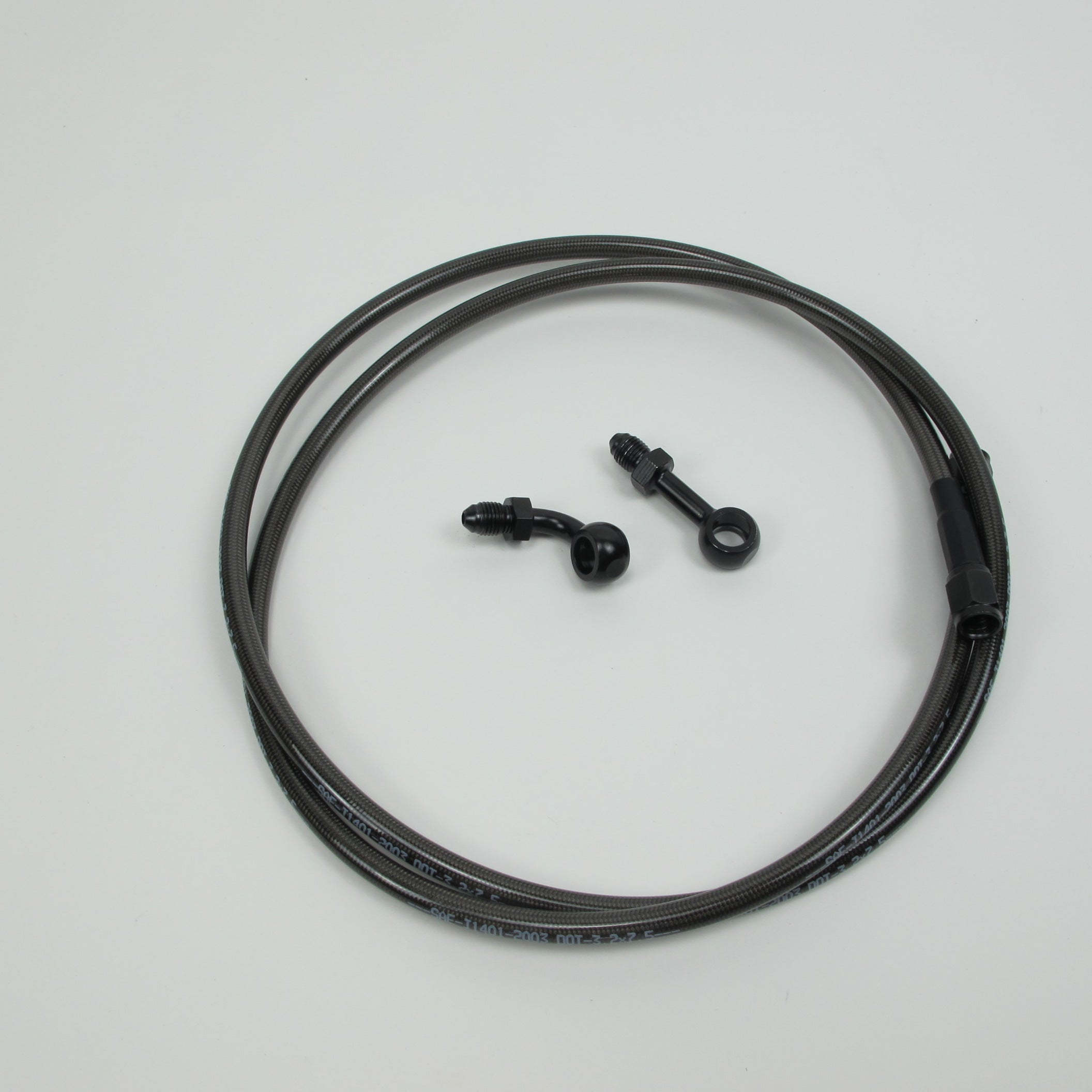 51 1/5"   Smoky Black Brake Line-130cm