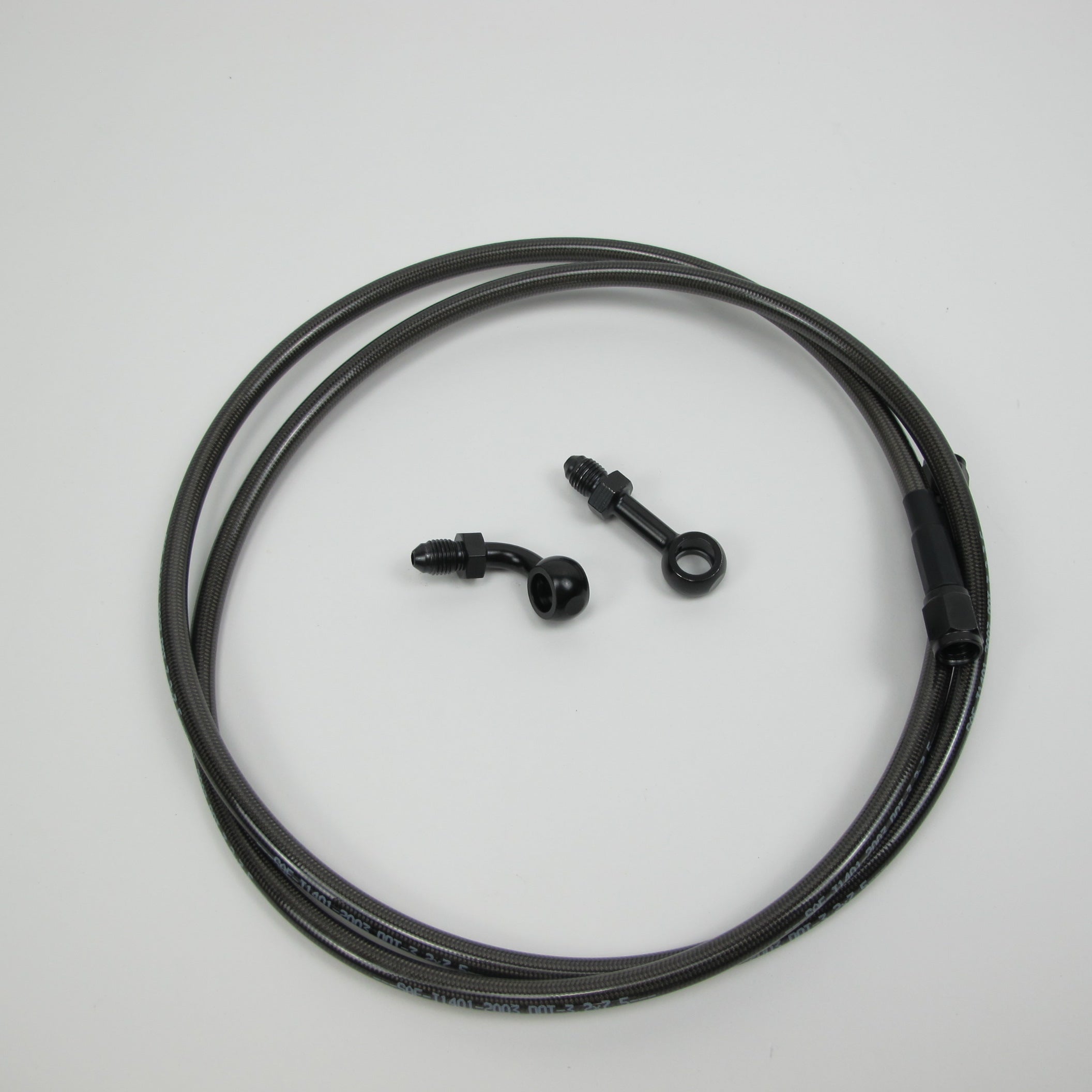 39 2/5"  Smoky Black Brake Line-100cm - 0