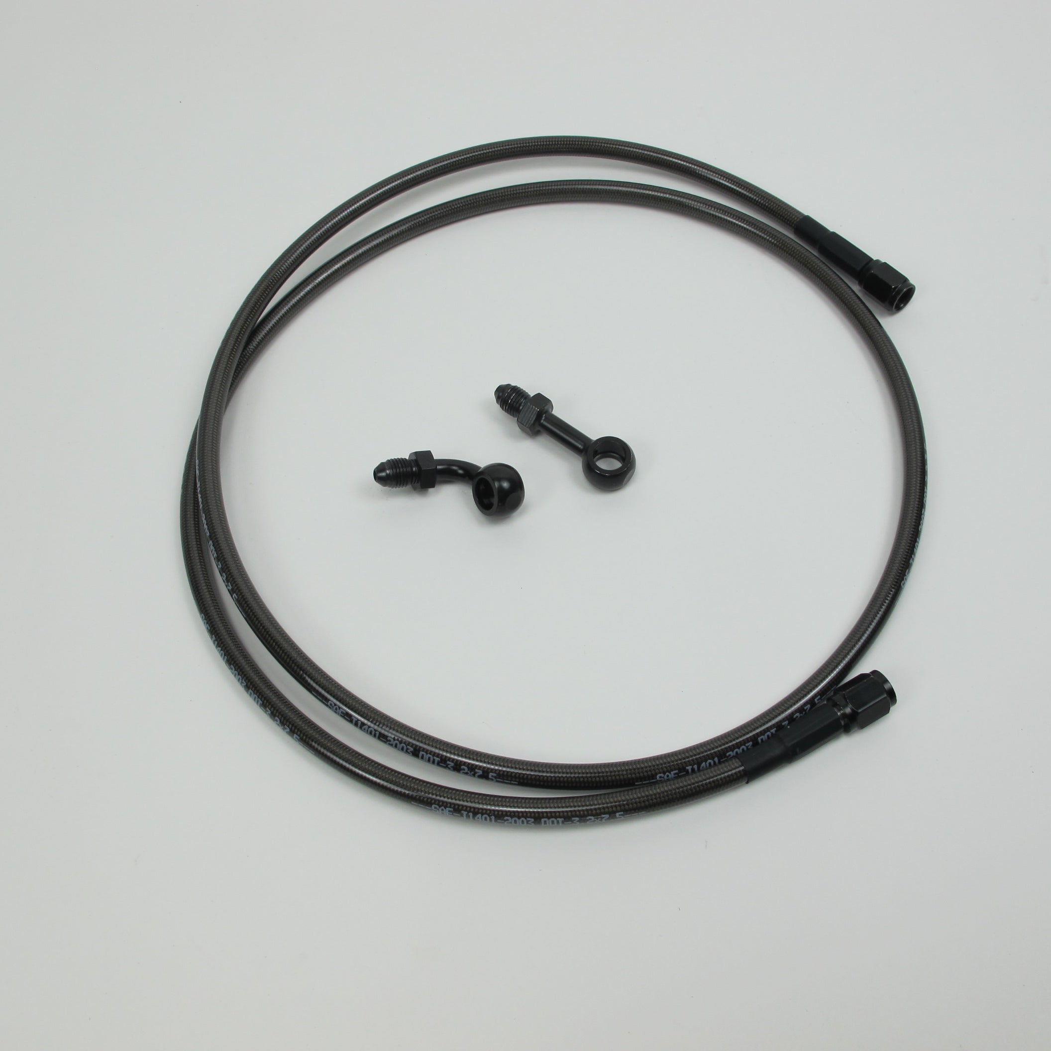 39 2/5"  Smoky Black Brake Line-100cm