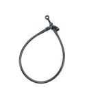 19 7/10 " Black/ Smoked Brake Line-50cm-2