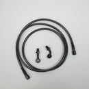 33 1/2"  Smoky Black Brake Line-85cm-1