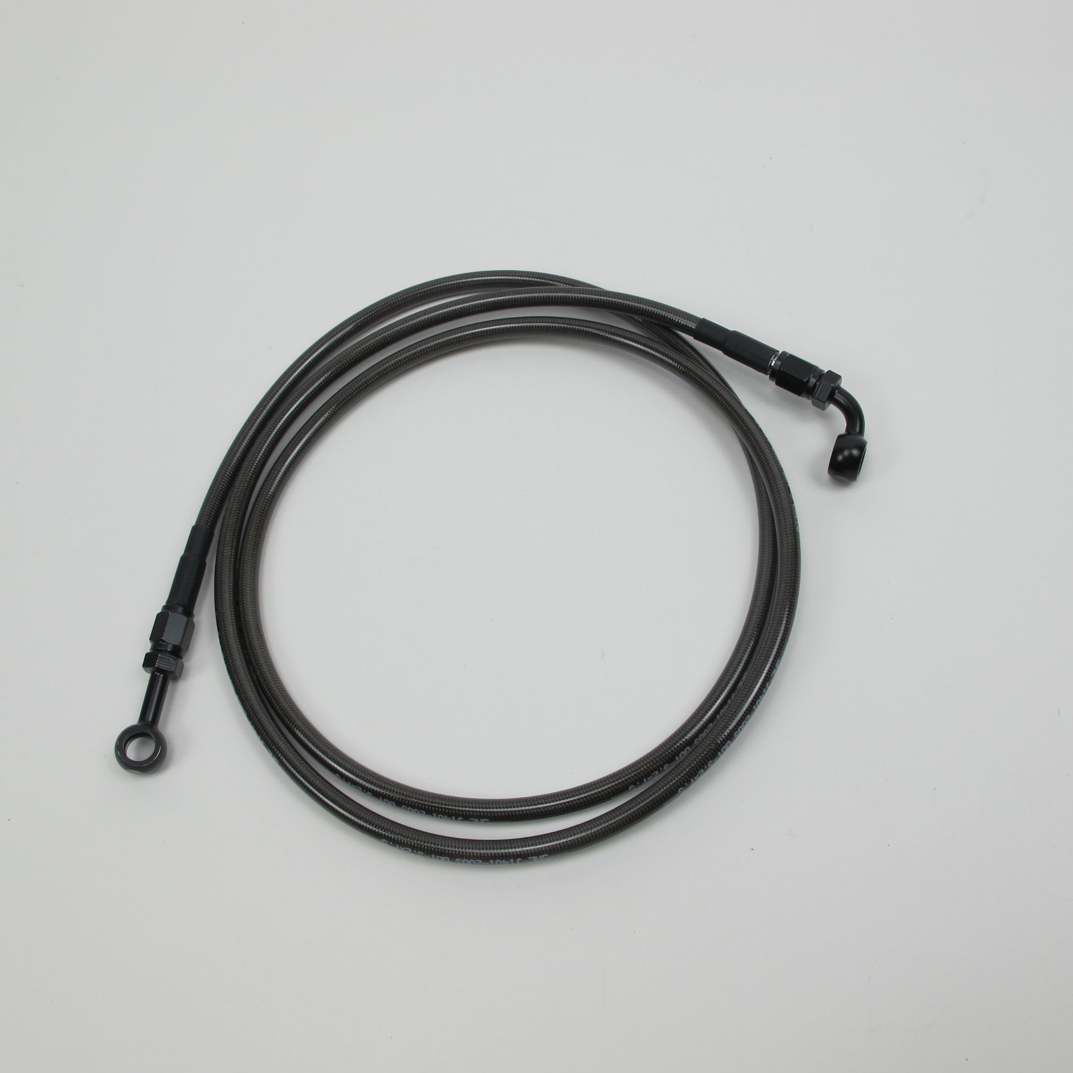 33 1/2"  Smoky Black Brake Line-85cm - 0