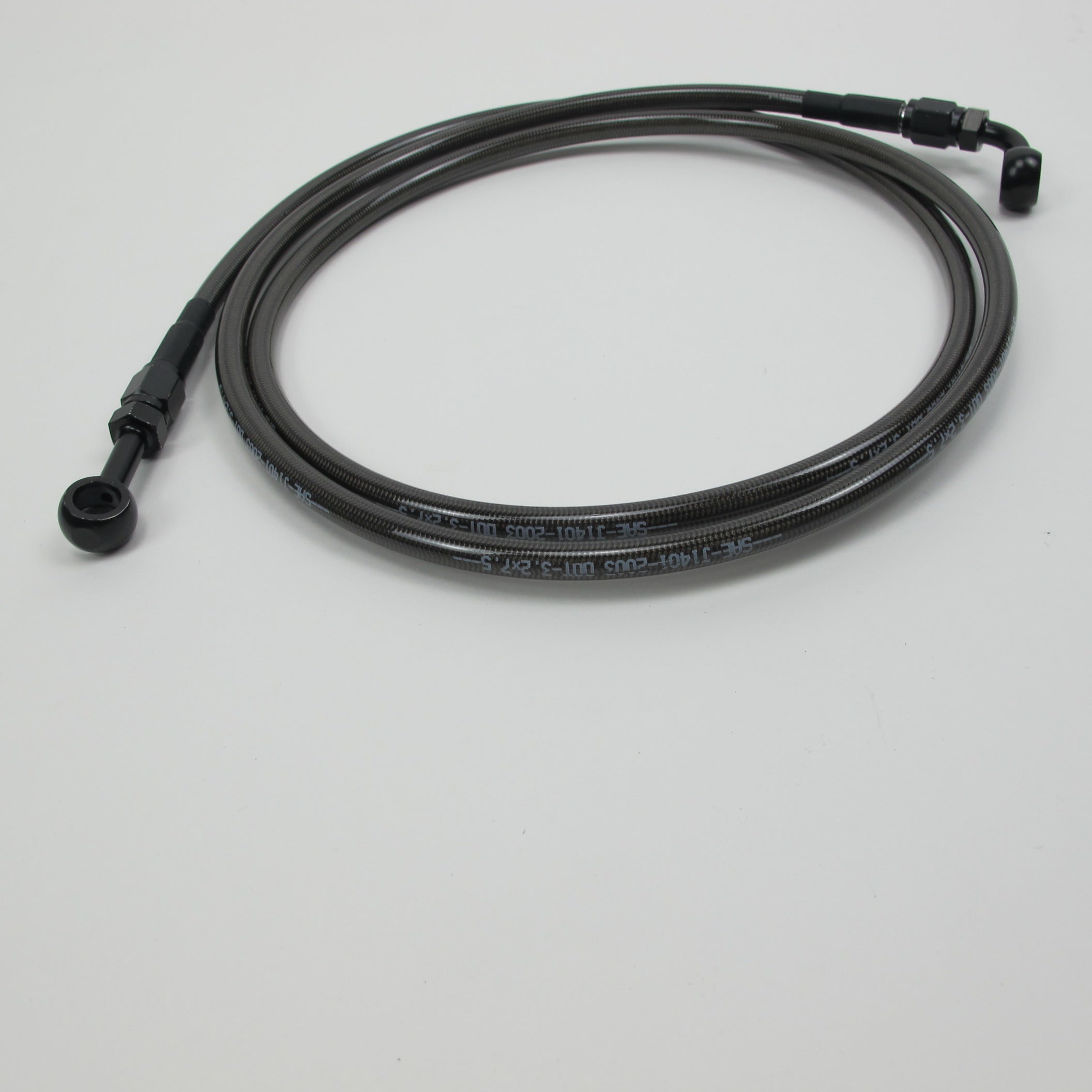 33 1/2"  Smoky Black Brake Line-85cm