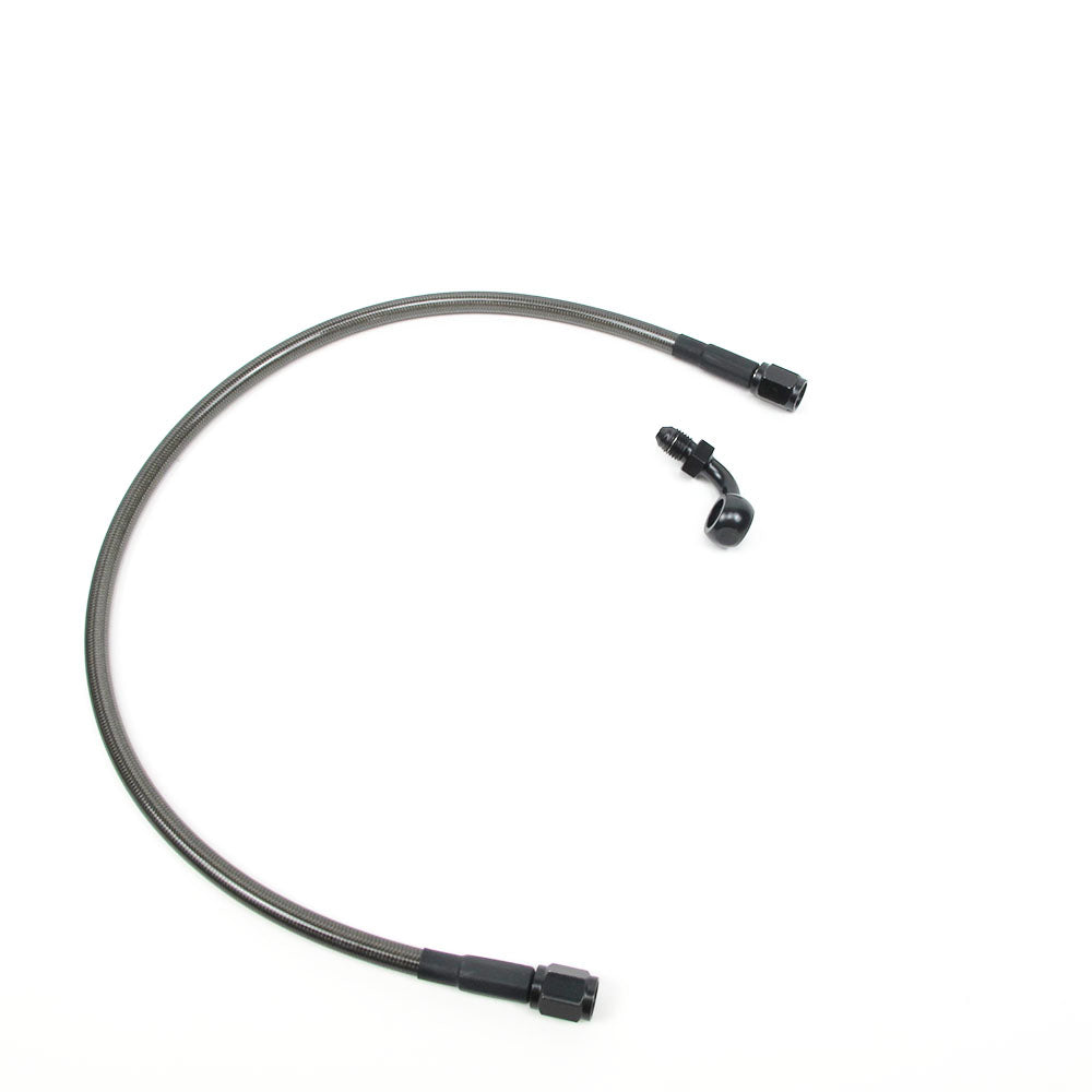 19 1/10" Black/Smoke Brake Lines- 50cm Double