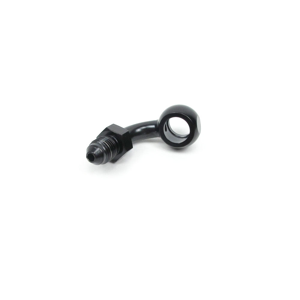 10mm-90° Brake Line Fitting- Black - 0