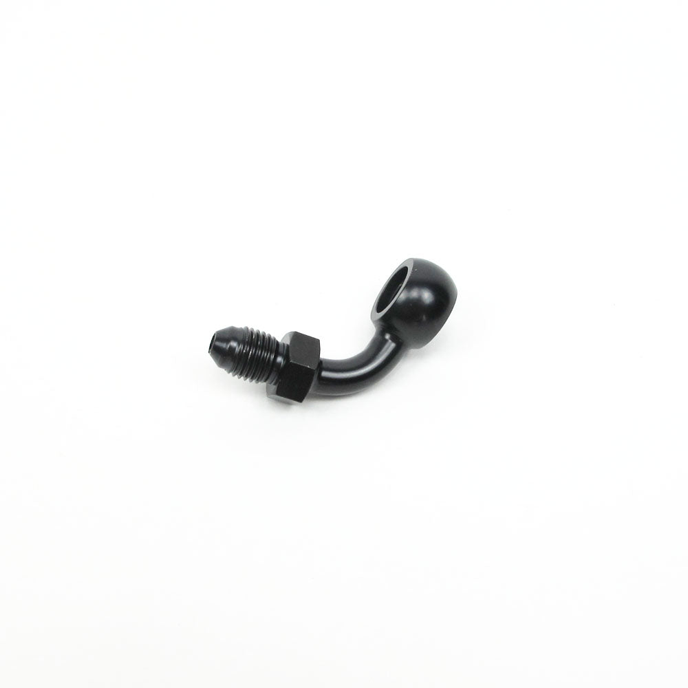 10mm-90° Brake Line Fitting- Black