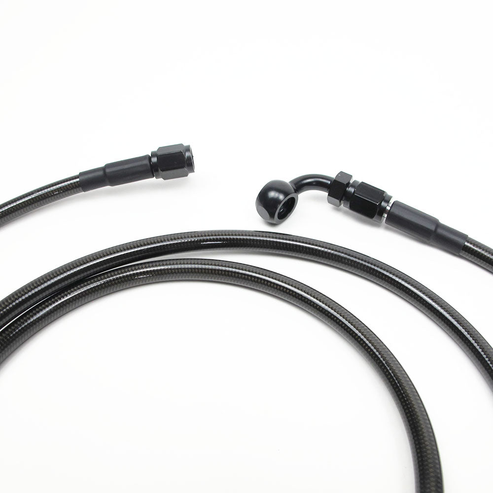 74 4/5"  Smoky Black Brake Line-190cm - 0