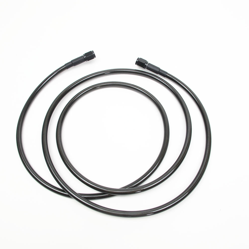 59 1/10"  Black/ Smoked Brake Line-150cm